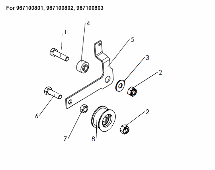 Clutch Diagram and Parts List for TF120 (967100802)(2020-02) Husqvarna Cultivator