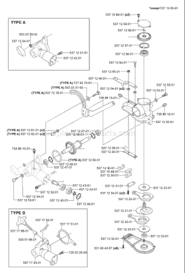 Page I Diagram and Parts List for 325HE4 2001-05 Husqvarna Trimmer