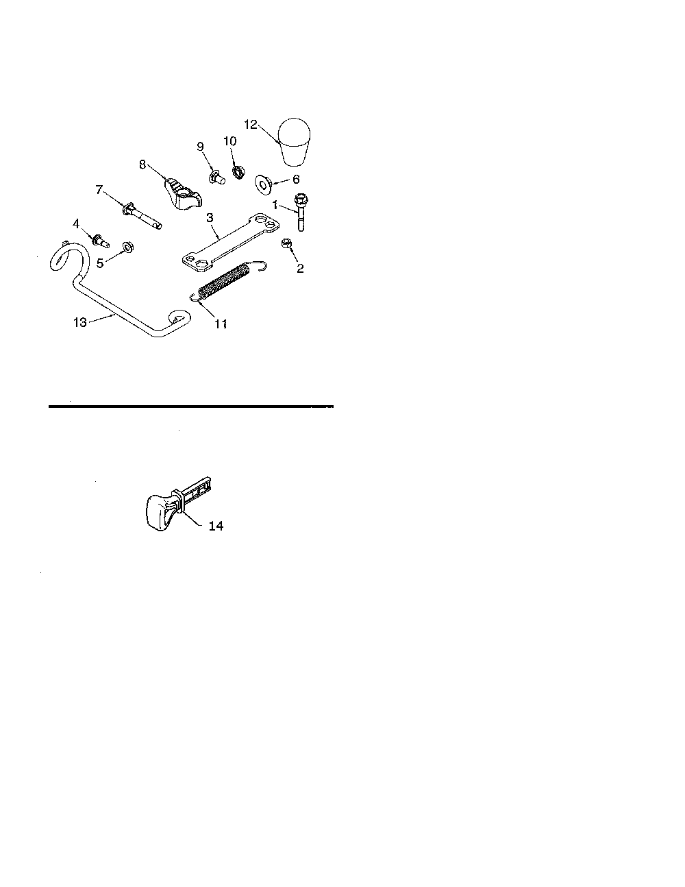 Bag of parts Diagram and Parts List for ST227P-96193009702  Husqvarna Snow Blower