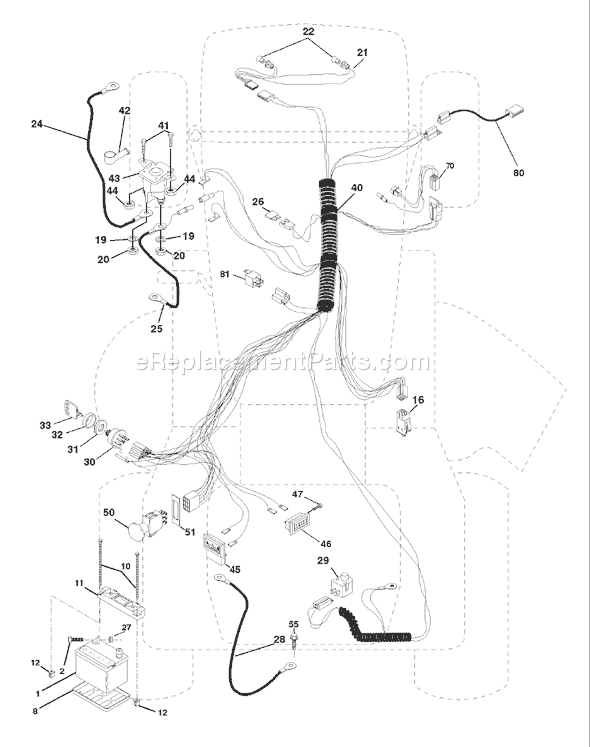 Page D Diagram and Parts List for YTH145 (954140015A) (1999-05) Husqvarna Lawn Tractor