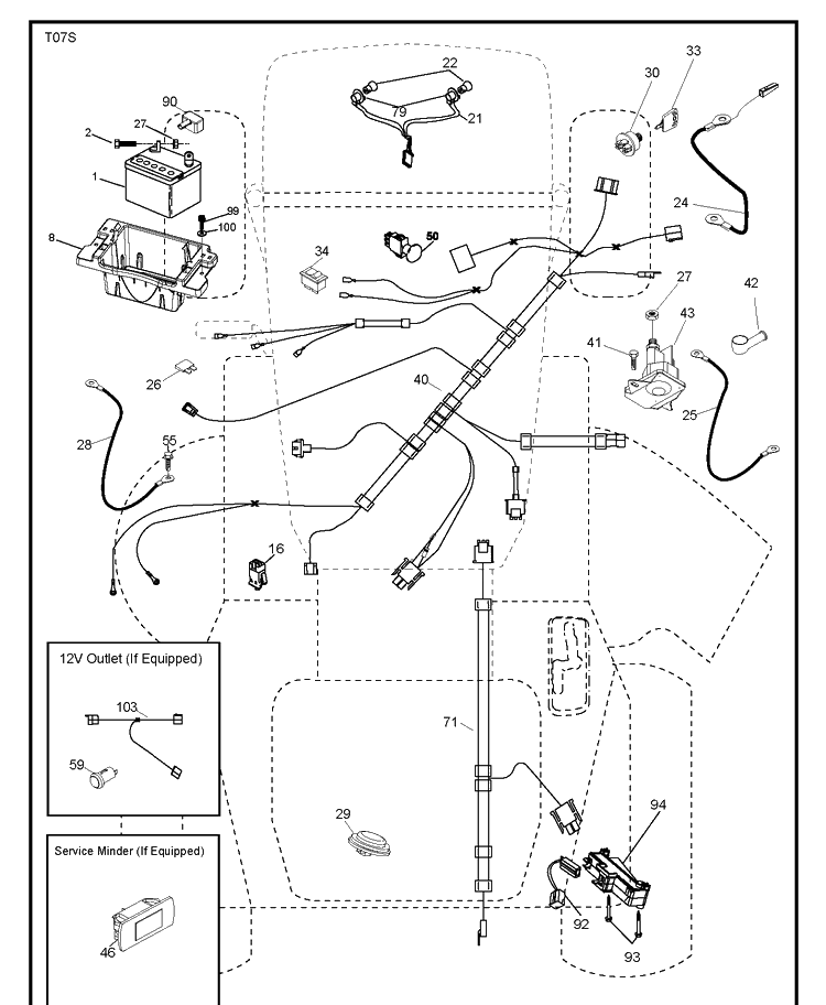 Electrical Diagram and Parts List for LGT2654 (96045004700)(2013-08) Husqvarna Lawn Tractor