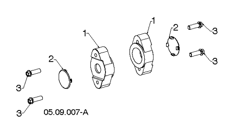 Auger Housing And Impeller 5 Diagram and Parts List for ST227P (96191008805)(2019-03) Husqvarna Snow Blower
