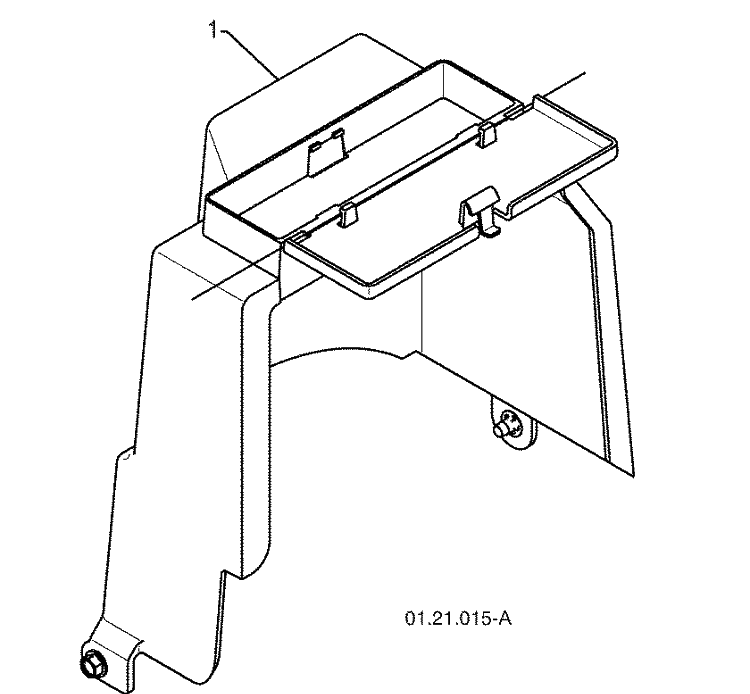 Chassis / Pulleys 3 Diagram and Parts List for ST276EP (96191003200)(2009-09) Husqvarna Snow Blower