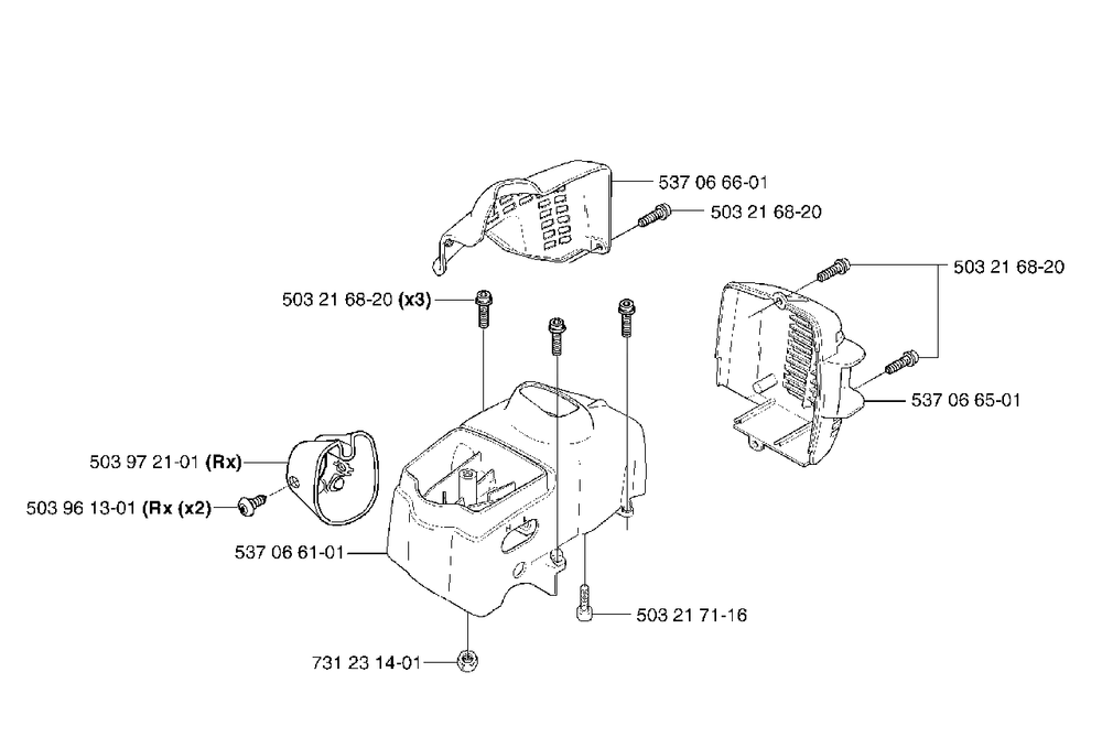 Covers Diagram and Parts List for 326L 2002-02 Husqvarna Trimmer