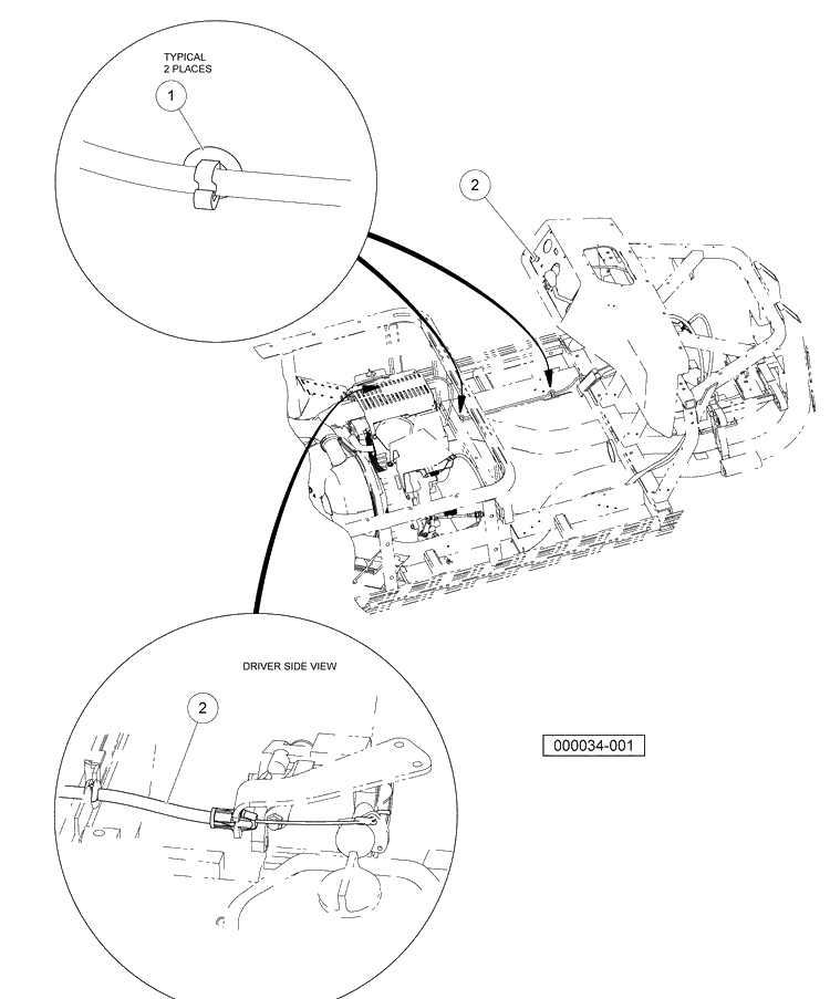 Choke Cable, Gasoline Vehicles Diagram and Parts List for HUV4420G 2006-11 Husqvarna Lawn Tractor