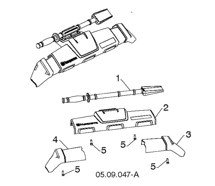 Auger Housing And Impeller 4 Diagram and Parts List for ST330 (97046970101)(2020-06) Husqvarna Snow Blower