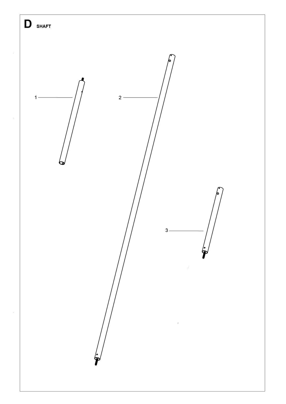 Shaft Diagram and Parts List for 525IDEPSMADSAW  Husqvarna Pole Saw