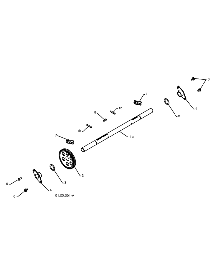 Drive 2 Diagram and Parts List for 15530SBLS 2009-08 Husqvarna Snow Blower
