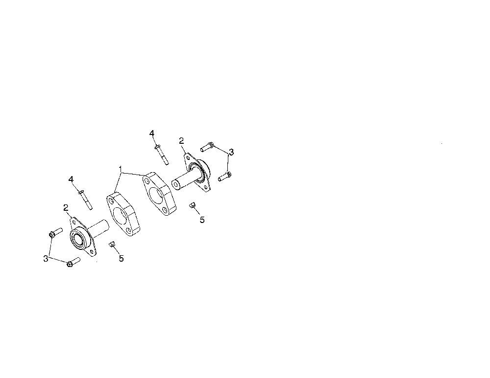 Plastic retainer/auger ball bearing Diagram and Parts List for ST224-96193009602  Husqvarna Snow Blower