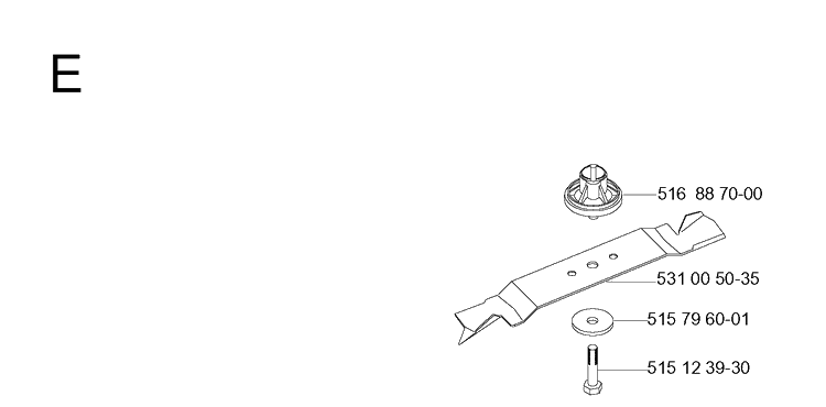 Cutting Equipment 2 Diagram and Parts List for 46 ROYAL Husqvarna Lawn Mower