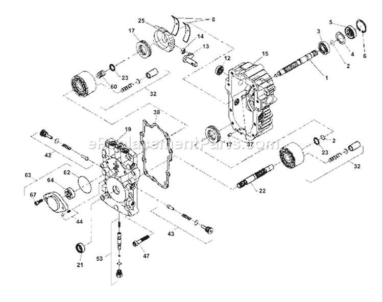 Page K Diagram and Parts List for 200 GTH  954001122A -1994-07 Husqvarna Lawn Tractor
