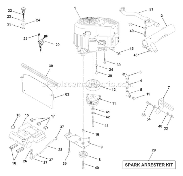 Page D Diagram and Parts List for 200 GTH  954001122VA -954001992 -1995-03 Husqvarna Lawn Tractor