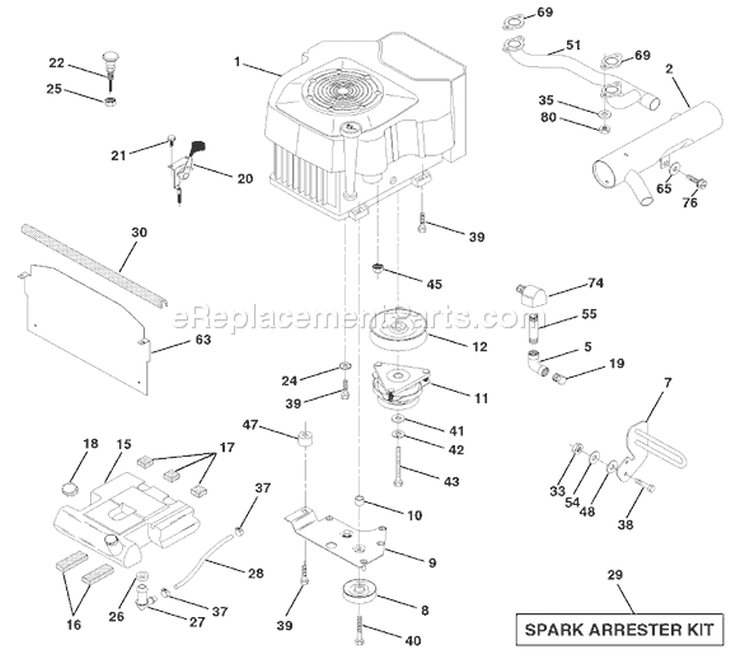 Page D Diagram and Parts List for 200 GTH  954140046C -1999-04 Husqvarna Lawn Tractor