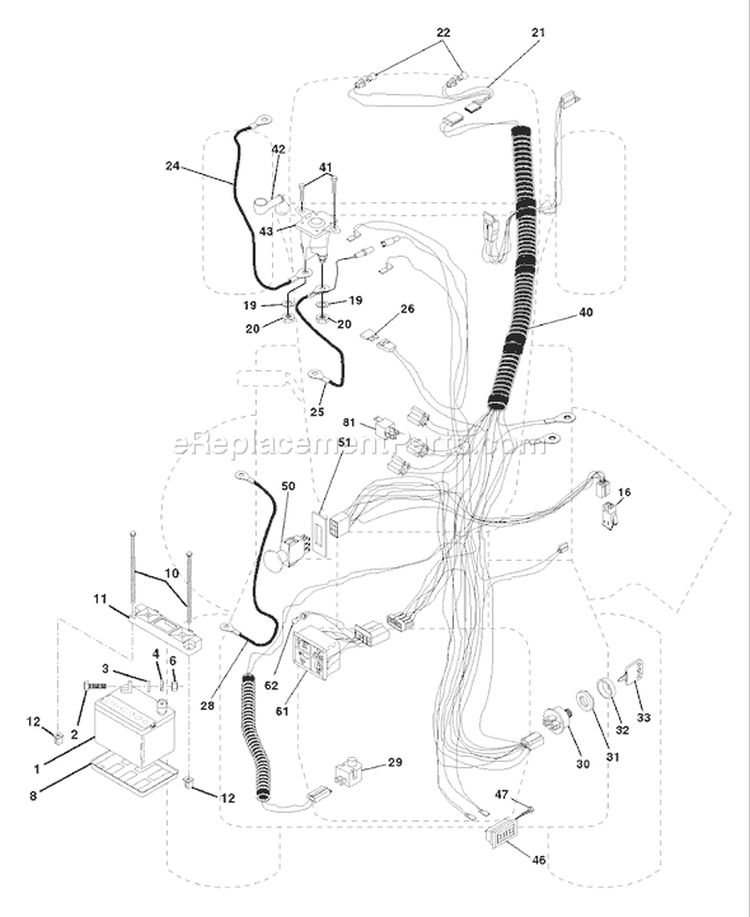 Page C Diagram and Parts List for 220 GTH  954140012D -1998-07 Husqvarna Lawn Tractor