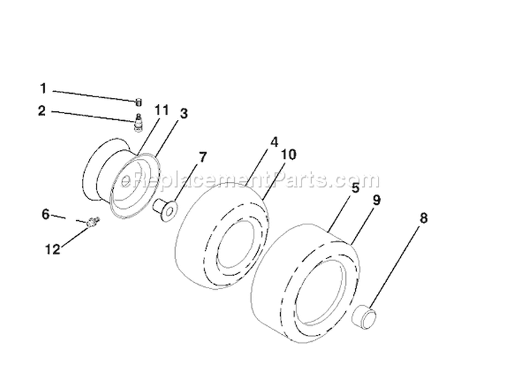 Page J Diagram and Parts List for 2250C GTH  954567093 -2001-05 Husqvarna Lawn Tractor