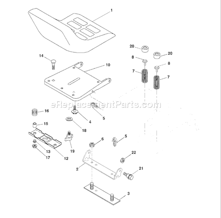 Page H Diagram and Parts List for 2250C GTH  954567093 -2001-05 Husqvarna Lawn Tractor
