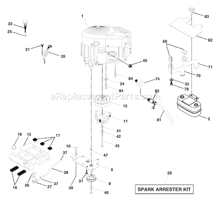 Page D Diagram and Parts List for 250 GTH  HEGTHA -954170055 -2002-02 Husqvarna Lawn Tractor