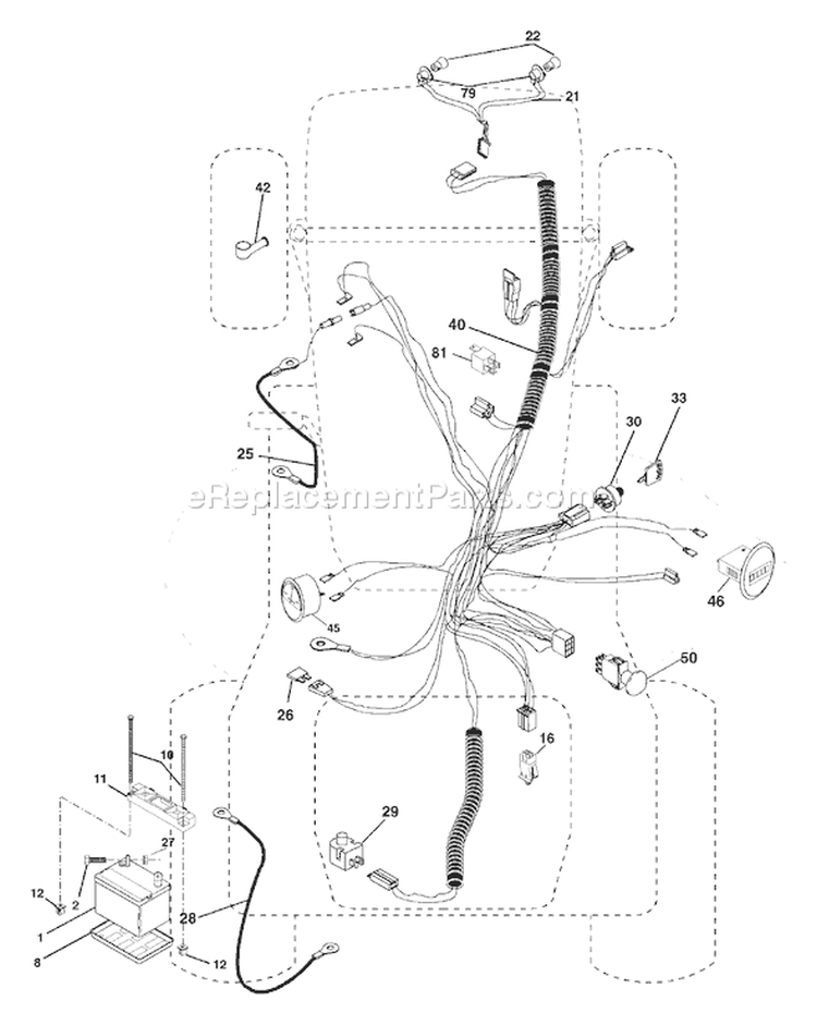 Page C Diagram and Parts List for 2548B GTH  954572004 -2004-02 Husqvarna Lawn Tractor