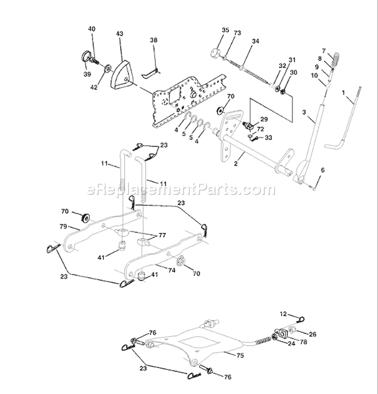 Page F Diagram and Parts List for 2548XPB GTH  954567895 -2002-10 Husqvarna Lawn Tractor