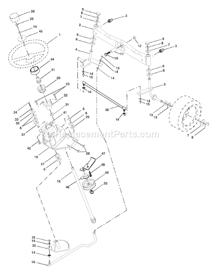 Page I Diagram and Parts List for 2548XPB GTH  954567895 -2002-10 Husqvarna Lawn Tractor