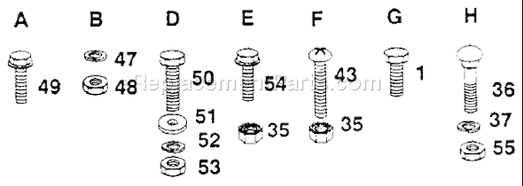 Page D Diagram and Parts List for GT180 GT 180 H1850B -954000211 -1990-11 Husqvarna Lawn Tractor