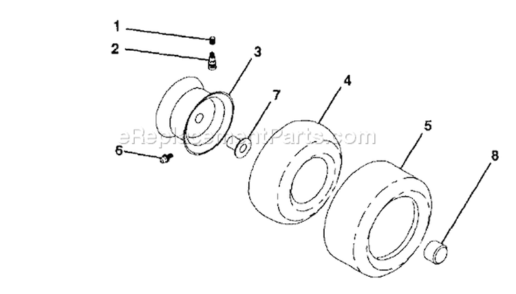 Page K Diagram and Parts List for GT200 GT 200 1995-08 Husqvarna Lawn Tractor