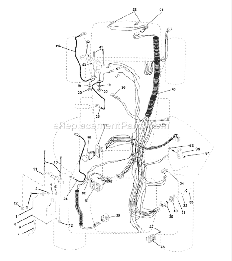 Page C Diagram and Parts List for GT200 GT 200 1995-08 Husqvarna Lawn Tractor