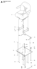 Part Location Diagram of 544935501 Husqvarna Bracket