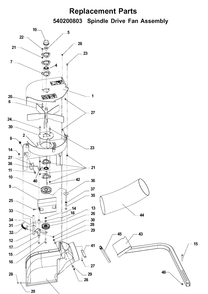 Bagger 9 Diagram and Parts List for 540200800 2003-04 Husqvarna Lawn Tractor Accessories