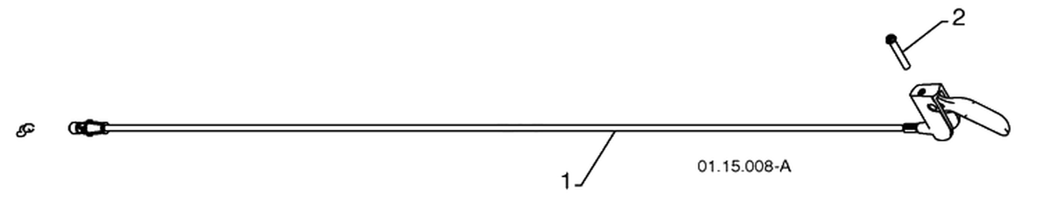 Handles 5 Diagram and Parts List for 11524E (96193006600)(2010-05) Husqvarna Snow Blower