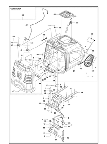 Part Location Diagram of 582383601 Husqvarna Tool