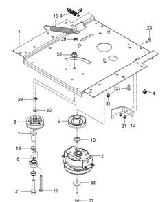 Engine Mounting, Guards And Muffler Diagram and Parts List for Z142 (96792460100)(2018-09) Husqvarna Lawn Mower