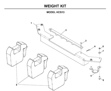 Bagger 10 Diagram and Parts List for 111280 2005-03 Husqvarna Lawn Tractor Accessories