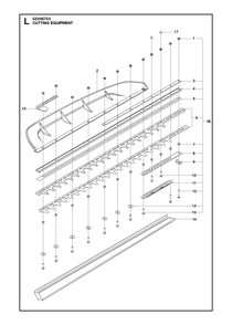 Ignition System Diagram and Parts List for 522HS75X  Husqvarna Hedge Trimmer