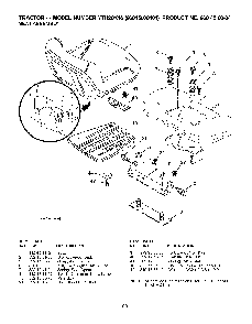 Seat Diagram and Parts List for YTH20K4696045000404 2007-10 Husqvarna Lawn Tractor