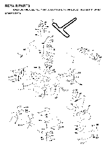 Mower Deck / Cutting Deck Diagram and Parts List for YTH150 (954140007F, 954140007)(1998-07) Husqvarna Lawn Tractor