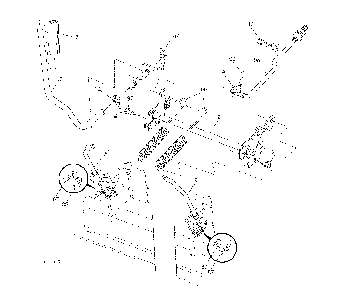 Mower Lift / Deck Lift Diagram and Parts List for YTH2754T (96041022100)(2010-12) Husqvarna Lawn Tractor