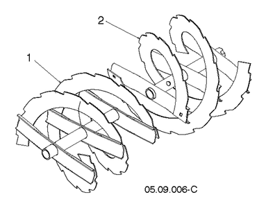 Auger Housing And Impeller 6 Diagram and Parts List for ST227 (97046890100)(2020-05) Husqvarna Snow Blower