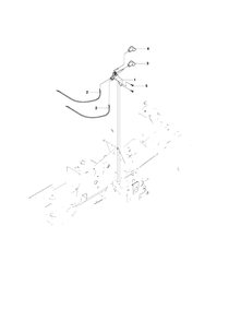 Controls Diagram and Parts List for R15T (966414201)(2010-07) Husqvarna Lawn Tractor