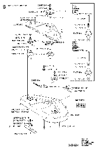 97cm Cutting Deck Diagram and Parts List for RIDER13RSPECIAL (953533901)(2006-01) Husqvarna Lawn Tractor