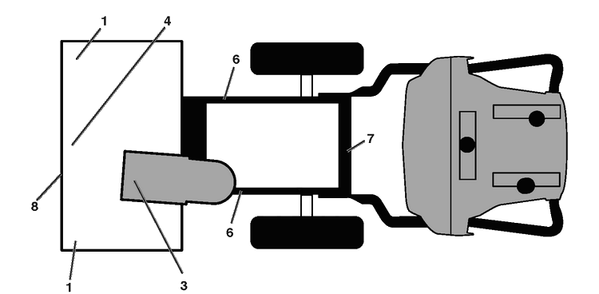 Decals 2 Diagram and Parts List for ST224 (96191008705)(2019-03) Husqvarna Snow Blower