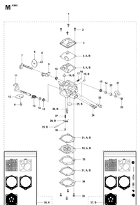 Part Location Diagram of 504835401 Husqvarna Spring