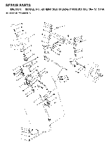 Steering Diagram and Parts List for GTH250 (HEGTH250A, 954170055)(2002-03) Husqvarna Lawn Tractor