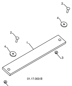 Drift Cutters Diagram and Parts List for 1130SB (96193004300)(2008-11) Husqvarna Snow Blower