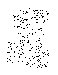 Chassis Diagram and Parts List for 917240440  Husqvarna Lawn Tractor