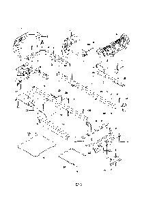 Frame Diagram and Parts List for 967303601-00  Husqvarna Lawn Mower