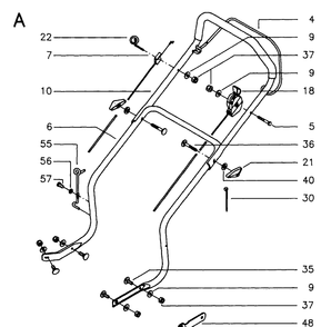 Part Location Diagram of 516612400 Husqvarna Key