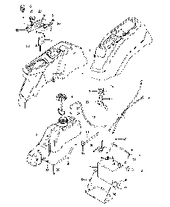 Ignition system Diagram and Parts List for 967844901-00  Husqvarna Lawn Mower