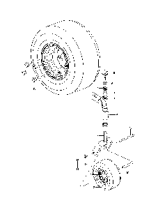 Wheels & tires Diagram and Parts List for 967271701-00  Husqvarna Lawn Tractor