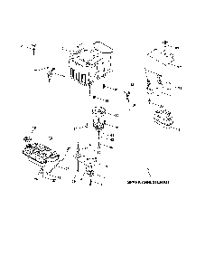 Part Location Diagram of 143996 Husqvarna Lawn tractor engine pulley
